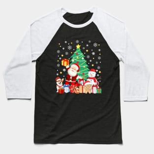 Funny Christmas Shirt Merry Christmas For Boys Girls Baseball T-Shirt